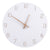 Horloge murale Scandinave Bois Blanc Épuré Temps des Horloges