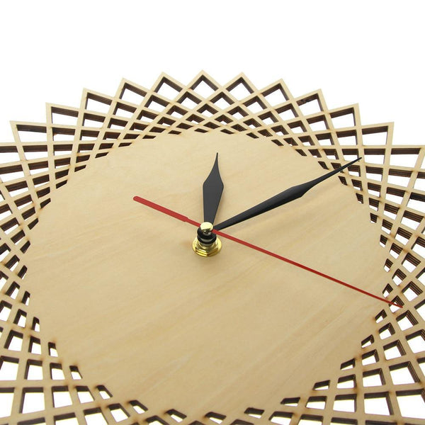 horloge scandinave bois design