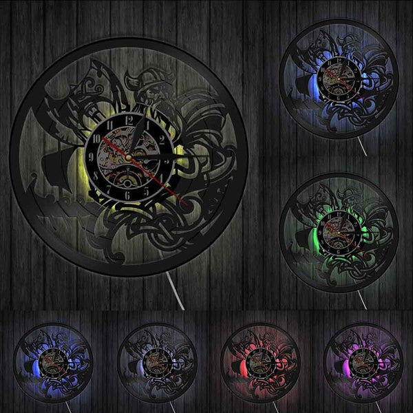 horloge led viking