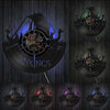 horloge vinyle vikings led