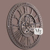 horloge vintage metal