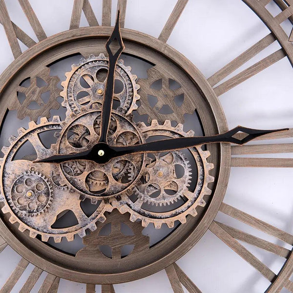horloge vintage metal
