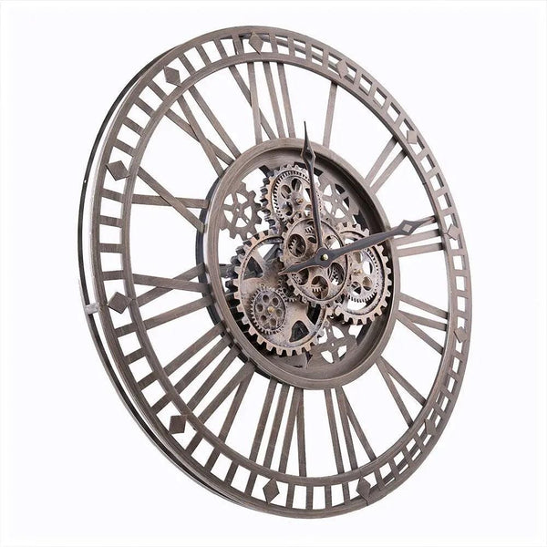 horloge vintage metal