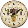horloge vintage lavande