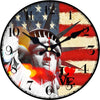 Horloge murale Vintage New York Temps des Horloges