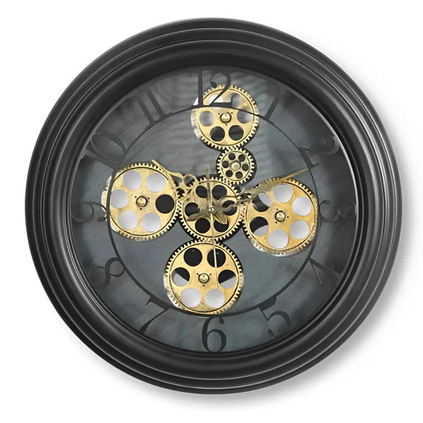 horloge ancienne noir