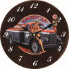 Horloge murale Vintage Pin-up USA Temps des Horloges