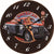 Horloge murale Vintage Pin-up USA Temps des Horloges