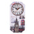 Horloge murale Vintage Rectangulaire Londres Temps des Horloges
