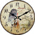 Horloge murale vintage style hibou Temps des Horloges