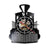 Horloge murale Vintage Train en Vinyle Temps des Horloges