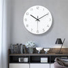 horloge design blanche