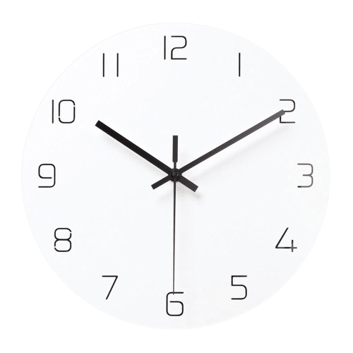 horloge design blanche