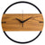 horloge bois moderne