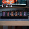 horloge nixie retro futuriste
