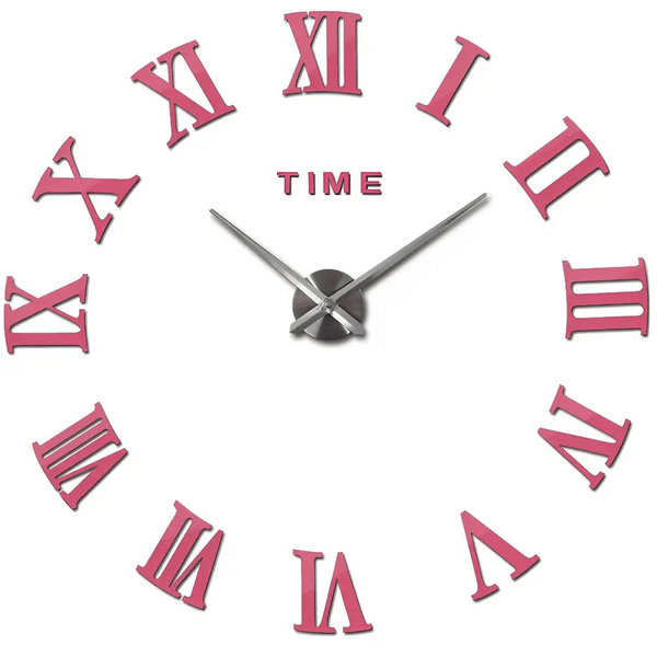 horloge stickers chiffre romain