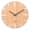 horloge bois minimaliste creuse