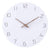 horloge bois blanc