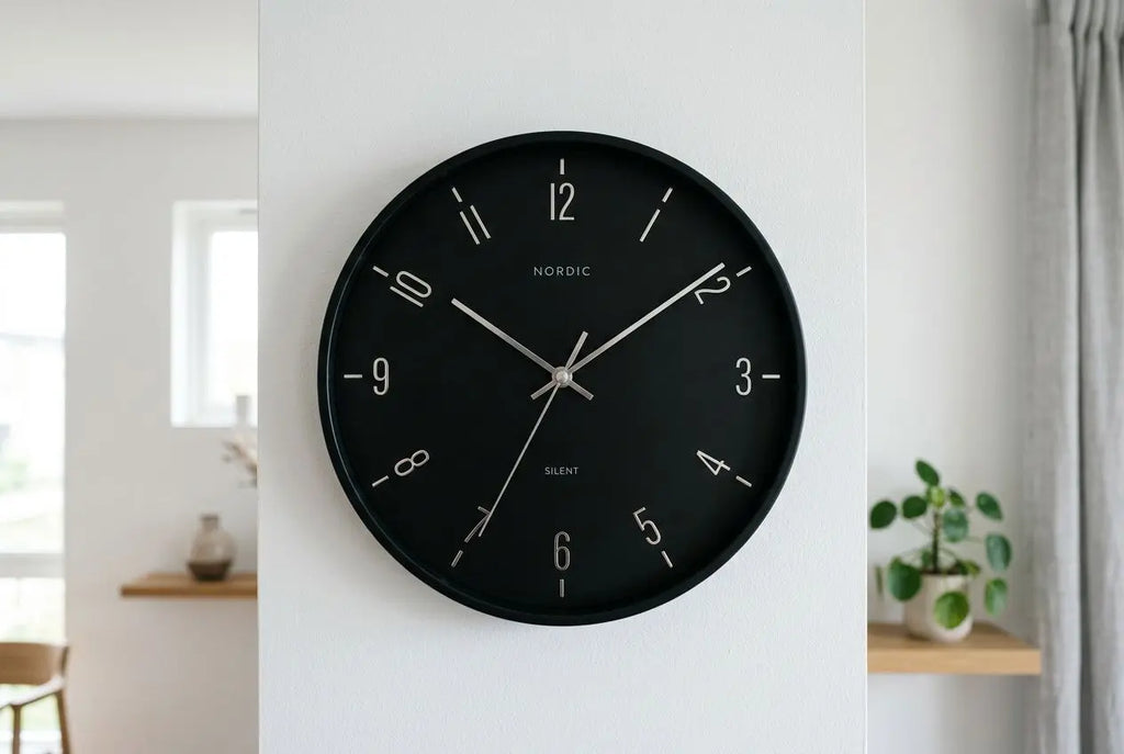 Horloge murale silencieuse sans tic tac : notre comparatif
