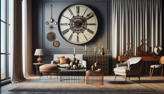 horloge murale vintage