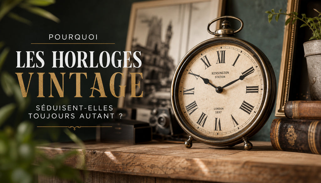horloge murale vintage