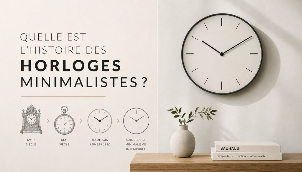 horloges design murales