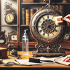 horloge murale vintage