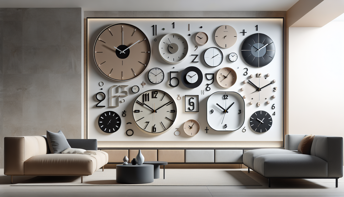 horloge murale design