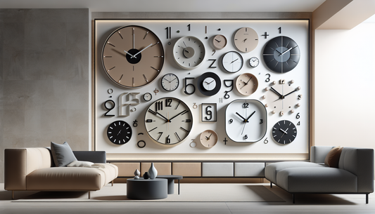 horloge murale design