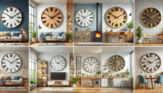 Quelle taille d’horloge murale choisir selon votre pièce ?