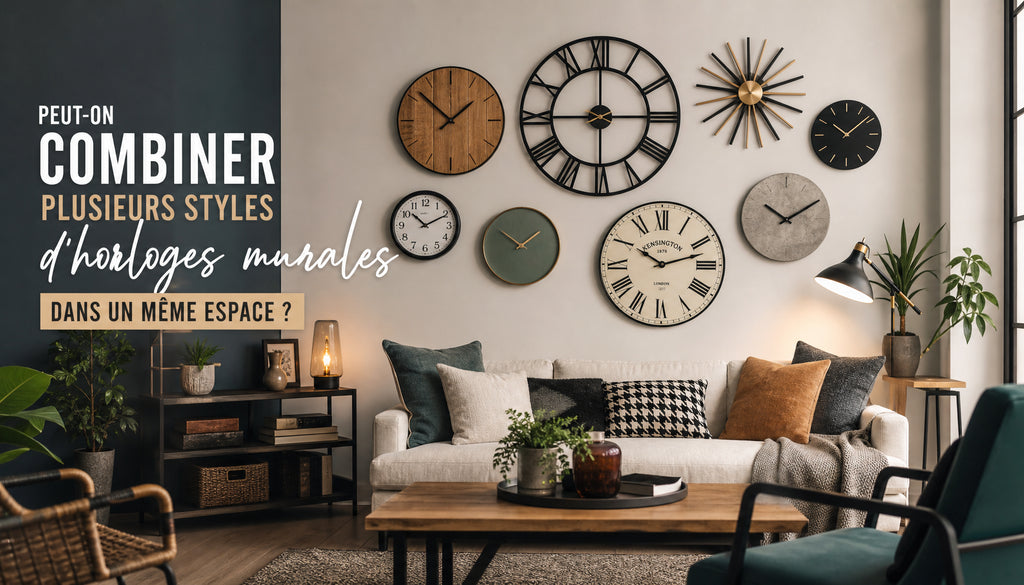 horloge murale design