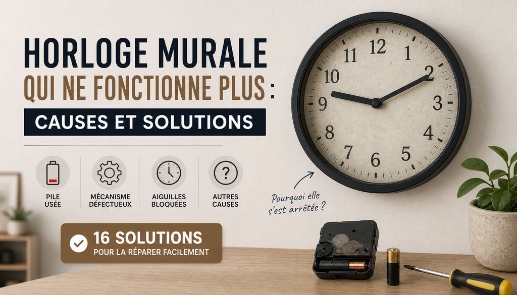 horloge murale mecanisme