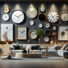 horloge murale design luxe