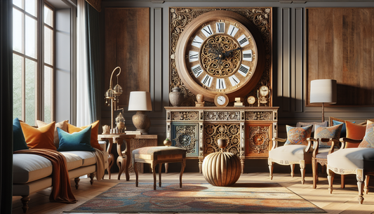 horloge murale décorative