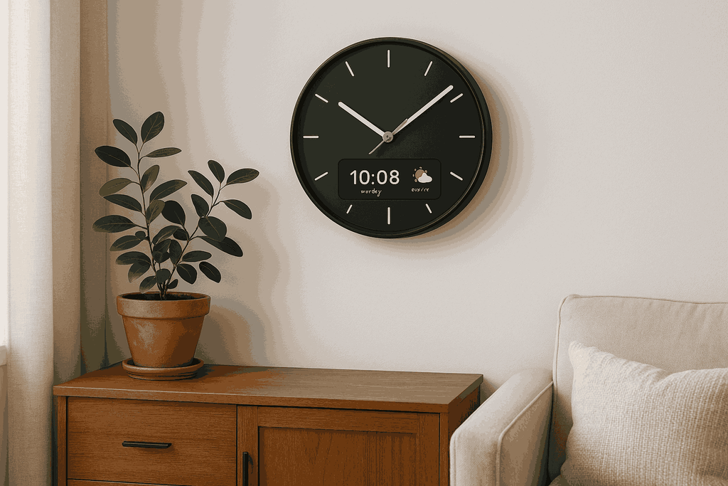 Horloge murale connectée : la révolution du temps à la maison