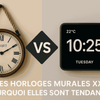 Horloge murale vintage vs horloge murale moderne : quel style adopter ?