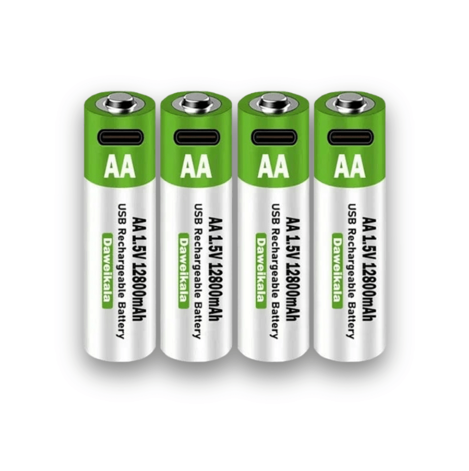 4 Piles Rechargeables TEMPS DES HORLOGES®