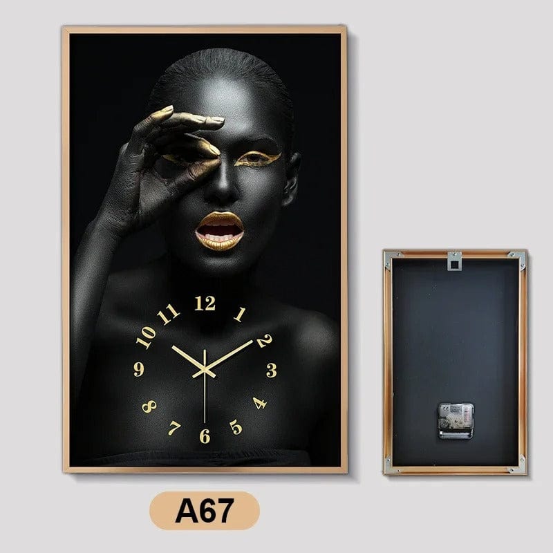 Horloge Africaine Temps-des-horloges®