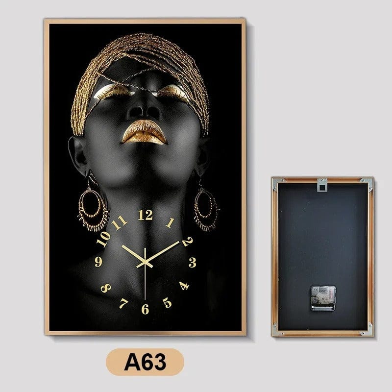 Horloge Africaine Temps-des-horloges®