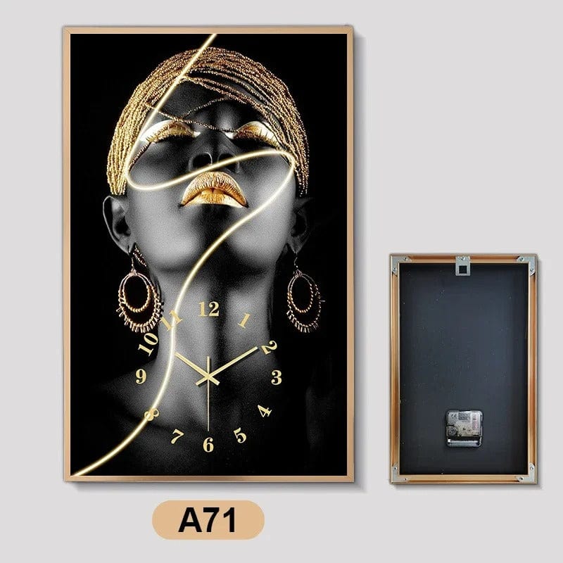 Horloge Africaine Temps-des-horloges®