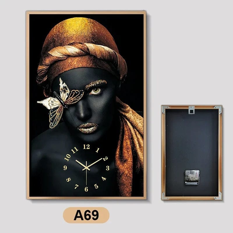 Horloge Africaine Temps-des-horloges®