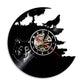 Horloge Loup Vinyle Temps des Horloges