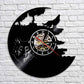 Horloge Loup Vinyle Temps des Horloges