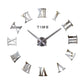 horloge 3d chiffres romains