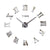 horloge 3d chiffres romains