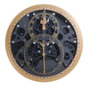 horloge avec mecanisme qui tourne