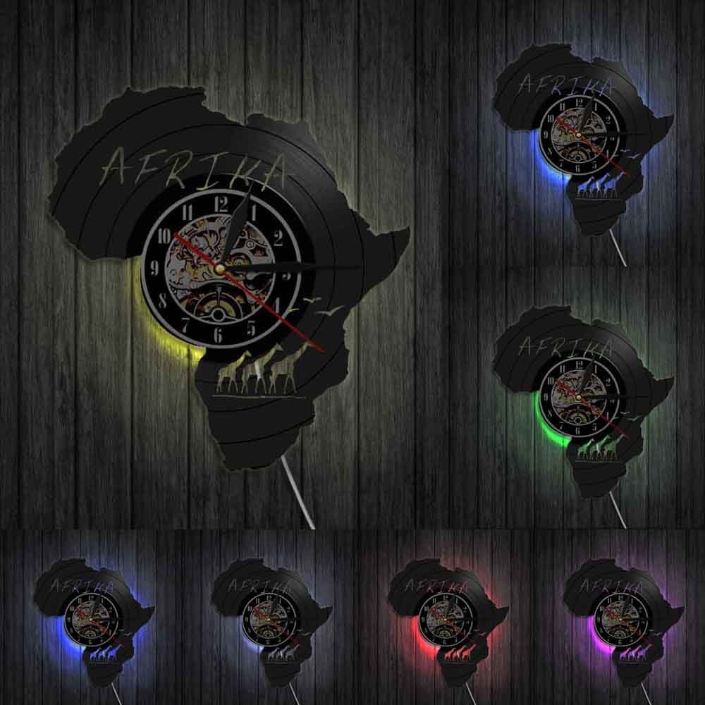 horloge led afrique