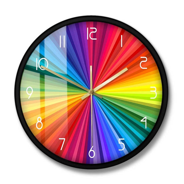 horloge arc en ciel