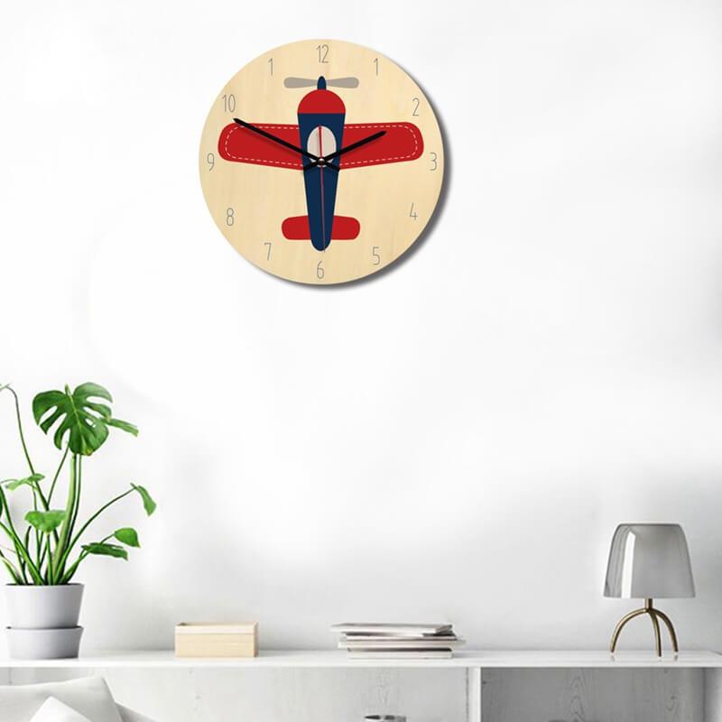 horloge enfant avion