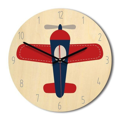 horloge enfant avion